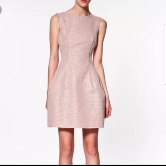 Zara Dresses & Skirts - ZARA pink tweed dress